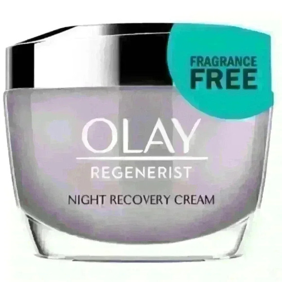 NWT Olay Regenerist Night Recovery Cream Face Moisturizer - 1.7oz - Picture 1 of 1